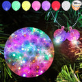 Aogist 100pcs Mini Lights,Long Standby Time Waterproof LED Balloon Light,Battery Powered,Ball Lamp for Balloon Paper Lantern Birthday Party Christmas Halloween (Multi-Colored, 100 PCS-Hook)