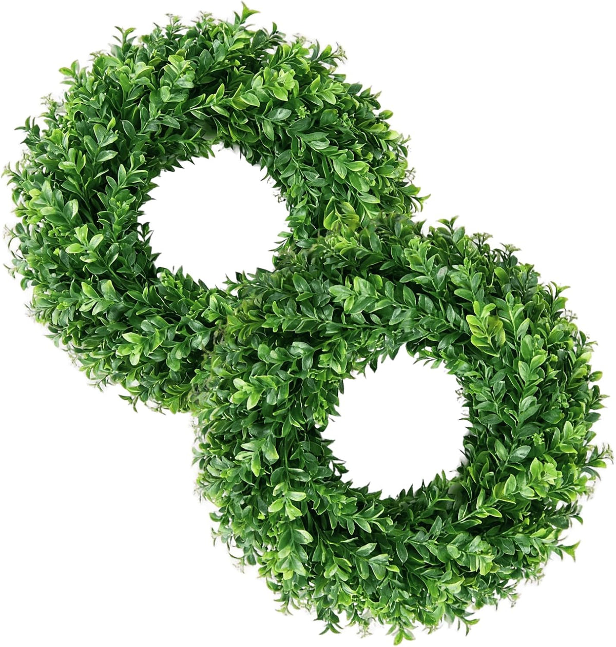 26'' large artificial boxwood wreath for front door, main product view
