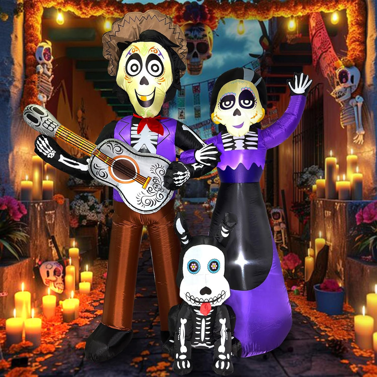 6 ft halloween inflatables decoration, blow up yard, main product view