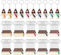 25 Or 50 Or 100 Christian Little Jesus Figures Printed With Jesus Love You Hanging With Keyrings For Baptism