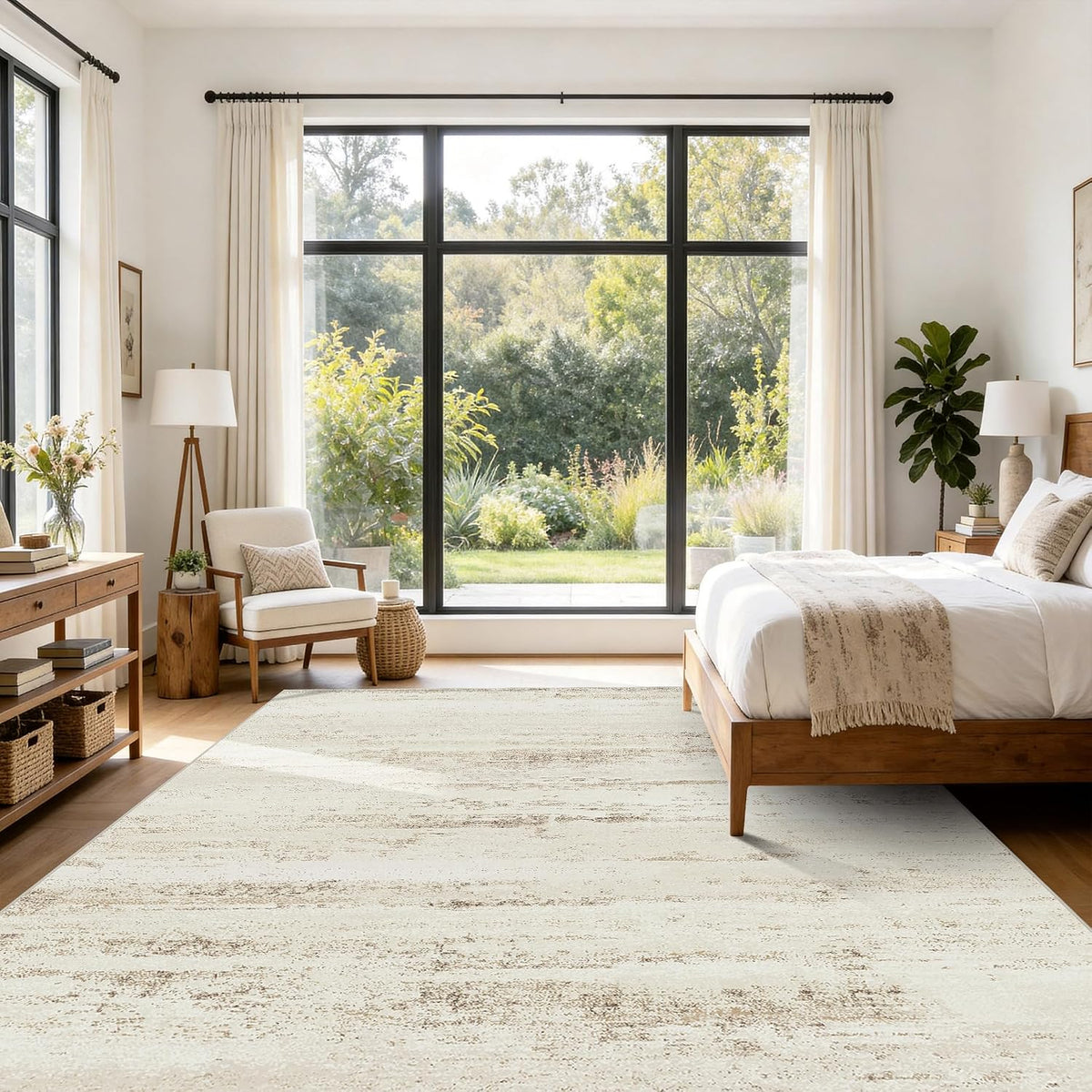 Washable Rugs 8x10 Area Rugs for Living Room,Bedroom,Dining Room Carpets