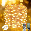 btfarm Fairy Lights Plug in with Remote, 66FT 200 LED Outdoor Twinkle Lights Waterproof with Timer, 8 Modes Indoor String Lights for Bedroom Patio Garden Wedding Christmas Decoration, Warm White