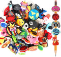 Zddaoole 60 Pcs Cute Pencil Topper Decoration, Different Pencil Clip Designs, Suitable for School Prize, Classroom Reward, Gift Idea