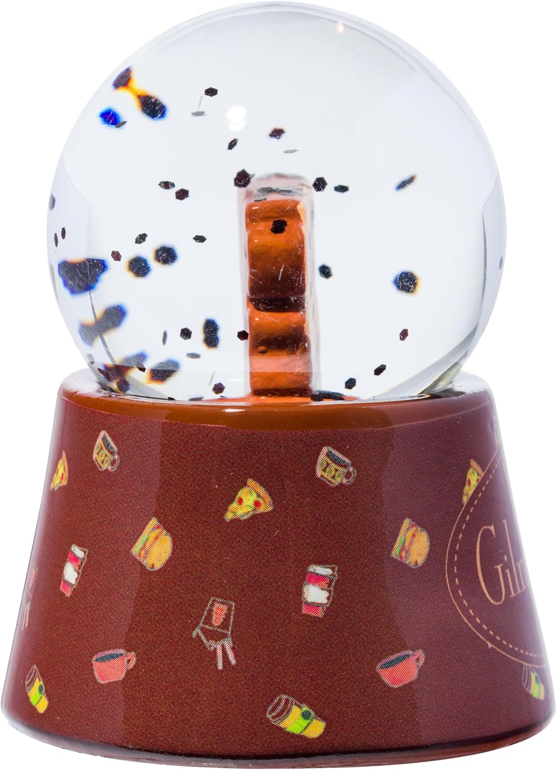 Silver Buffalo Gilmore Girls Mini Light Up Snow Globe│Luke's Diner│3.8 Inches Tall, 45mm (Small)