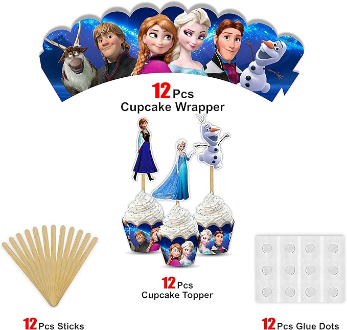 Seyal® Frozn Cupcake Wrapper