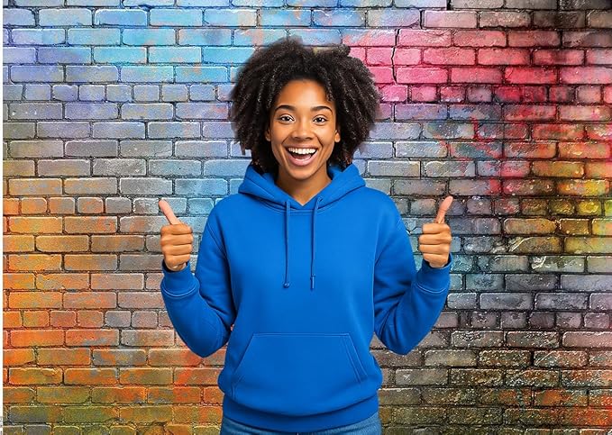 LTLYH 7x5ft Colorful Brick Wall Photo Backdrop Colorful Graffiti Brick Wall Backdrop Urban Street Art Background for Photography Hip Hop Party Graffiti Theme Event Studio Wall Decor Backdrop 081