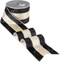 mayreel black crushed velvet ribbon wired 4 inch, main product view