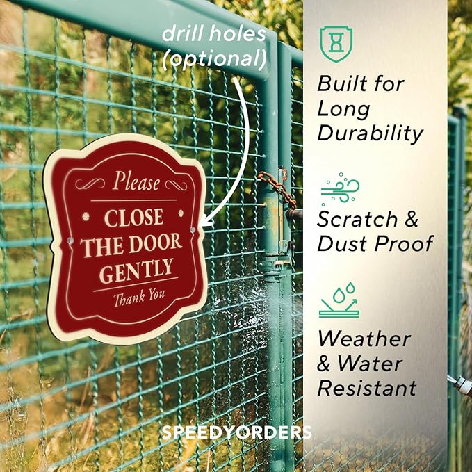 Custom Decorative Outdoor Metal Sign, Personalized Aluminum, Customized Driveway, Waterproof Made In USA, Design 3 Red Brick, 12x12 In