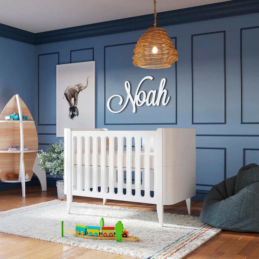 Personalized Wooden Name Sign for Nursery Wall Letters Custom Baby Name Sign for Wall Room Decor