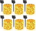 solar string lights, 6 packs total 198ft 600, main product view