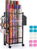 aquzee wrapping paper storage, rolling gift wrap storage, main product view