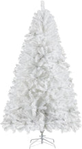 yaheetech 6ft white artificial christmas pine tree seasonal, main product view