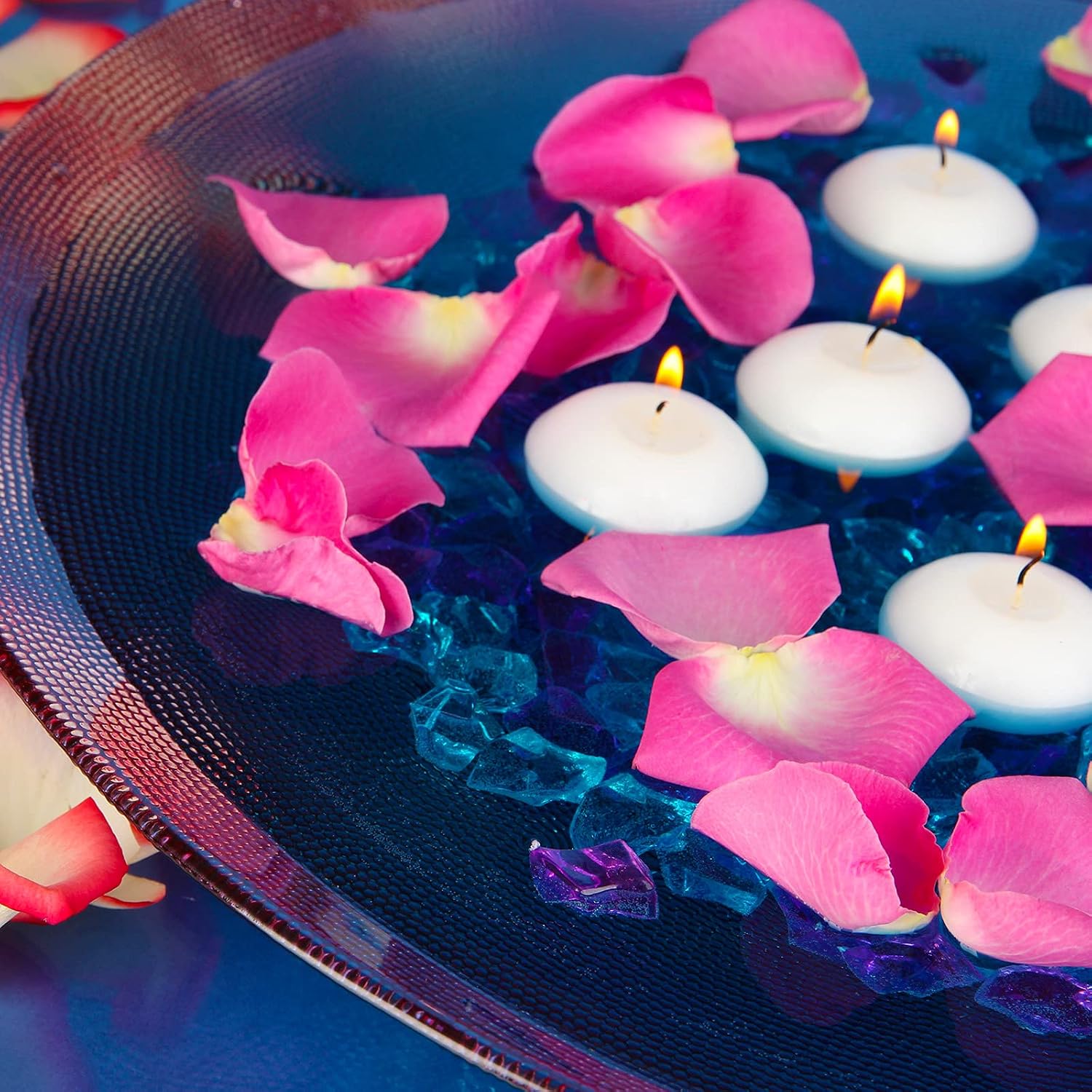 Nuanchu 20 Pcs 1.5 Inch White Floating Candles Centerpieces for Wedding Small Unscented Floating Candles Decoration for Wedding Anniversary Halloween Party Holiday Party Gifts Home Pool Decor