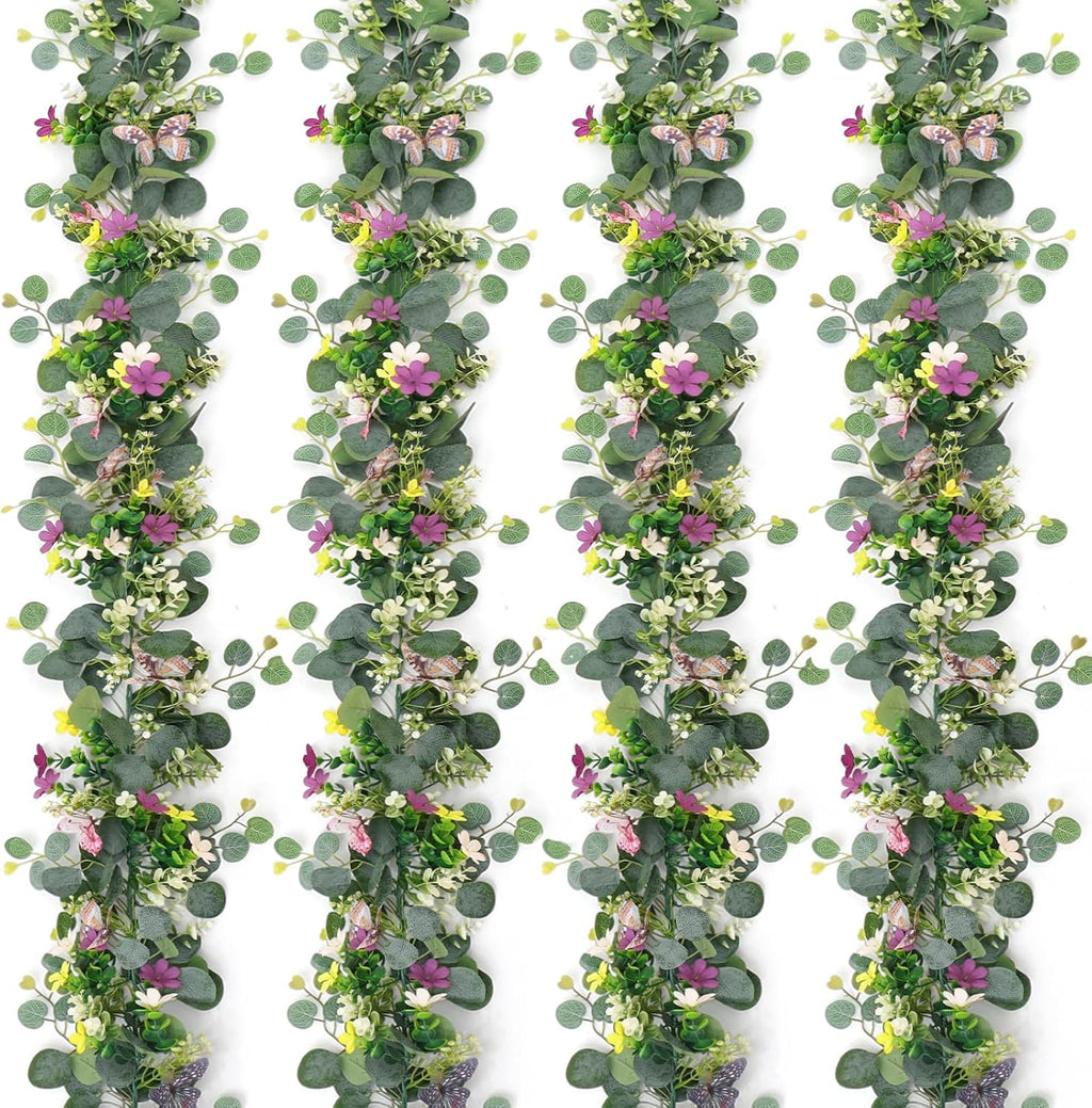 flower garland artificial daisy garlands floral vines 3d shown in use