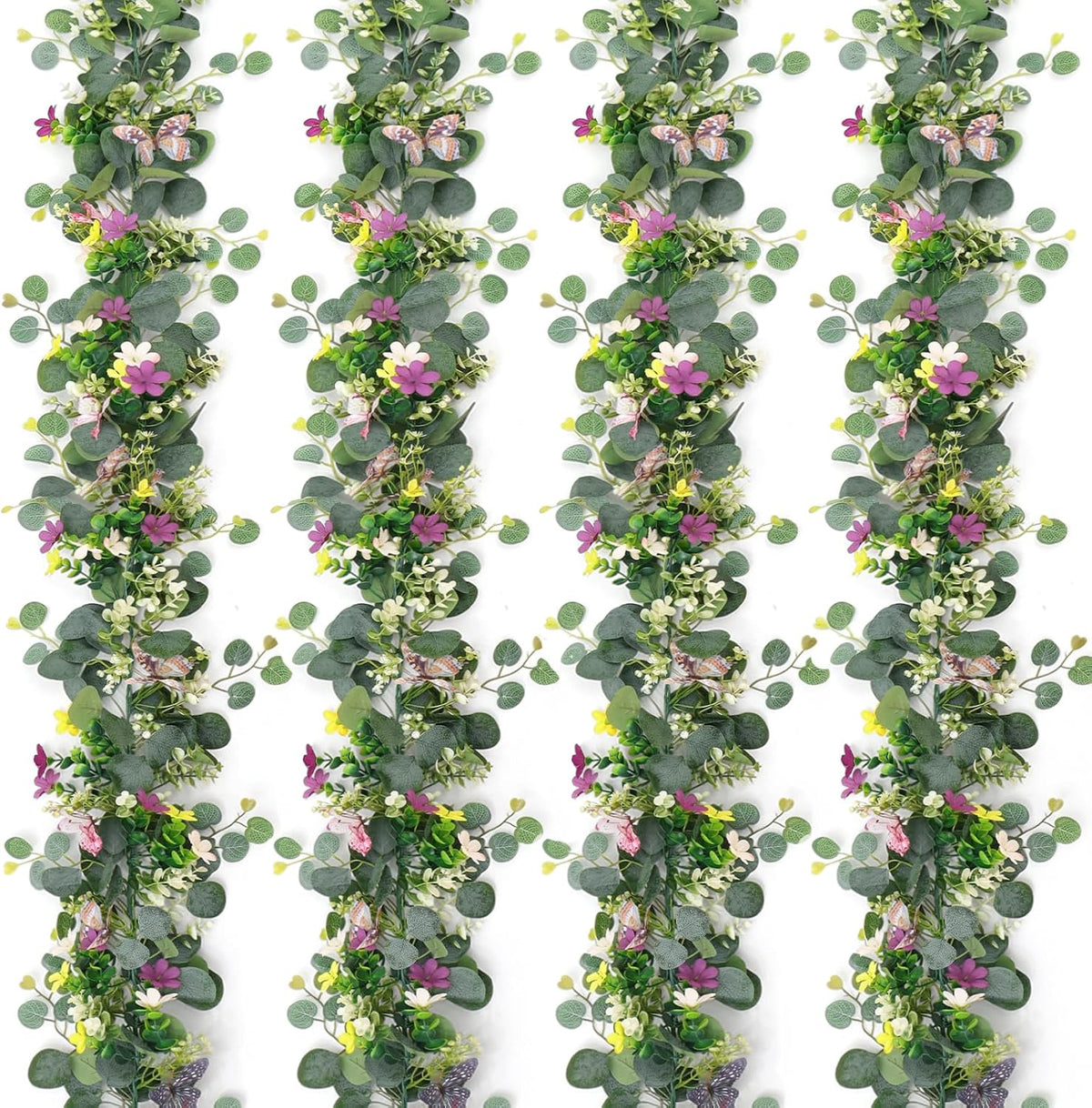 flower garland artificial daisy garlands floral vines 3d shown in use