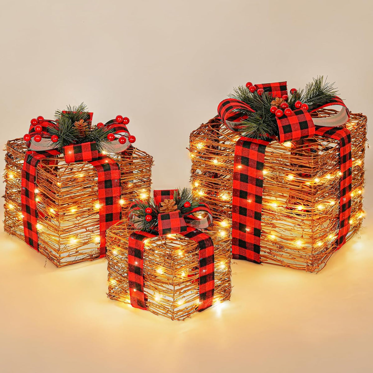 lawoho a set of three-piece christmas lighting gift, main product view
