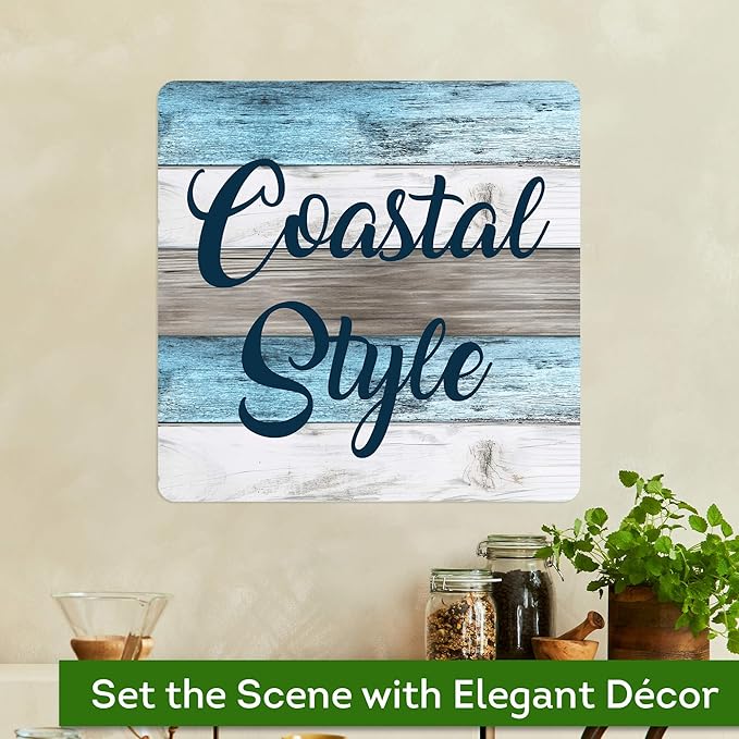 Custom Sign, Custom Street Sign, 11 Font Colors, 13 Font Styles, 4 Hole Options, 22 Sizes, 18x18 Inches, Rust Free DiBound, Fade Resistant, Made in USA by My Sign Center (Coastal)