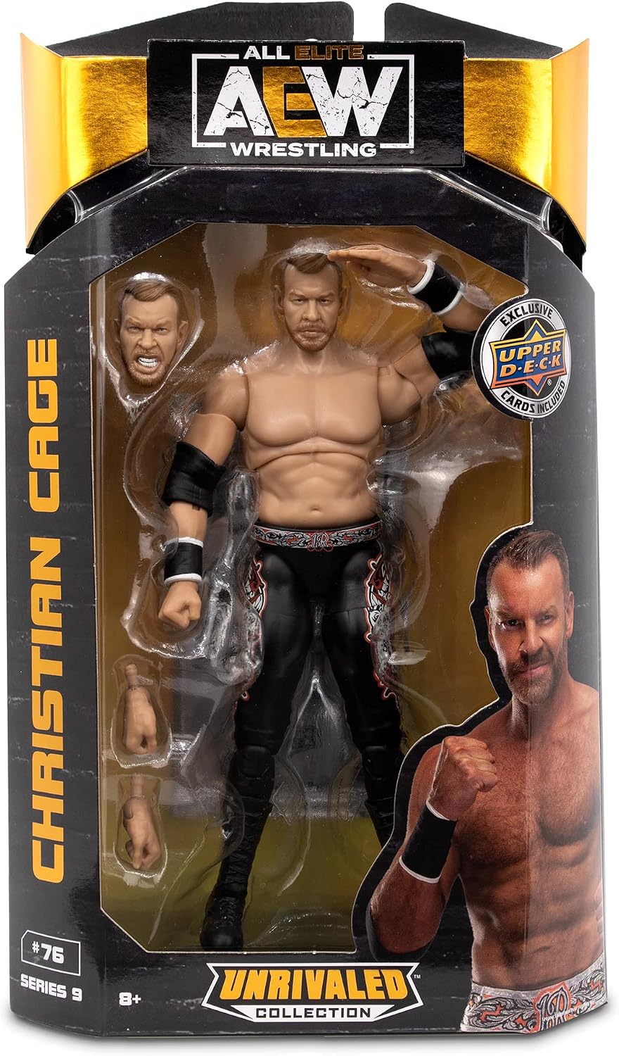 all elite wrestling - 6-inch christian cage figure, main product view