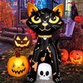 camuland 5ft halloween decorations outdoor, with built-in led, main product view