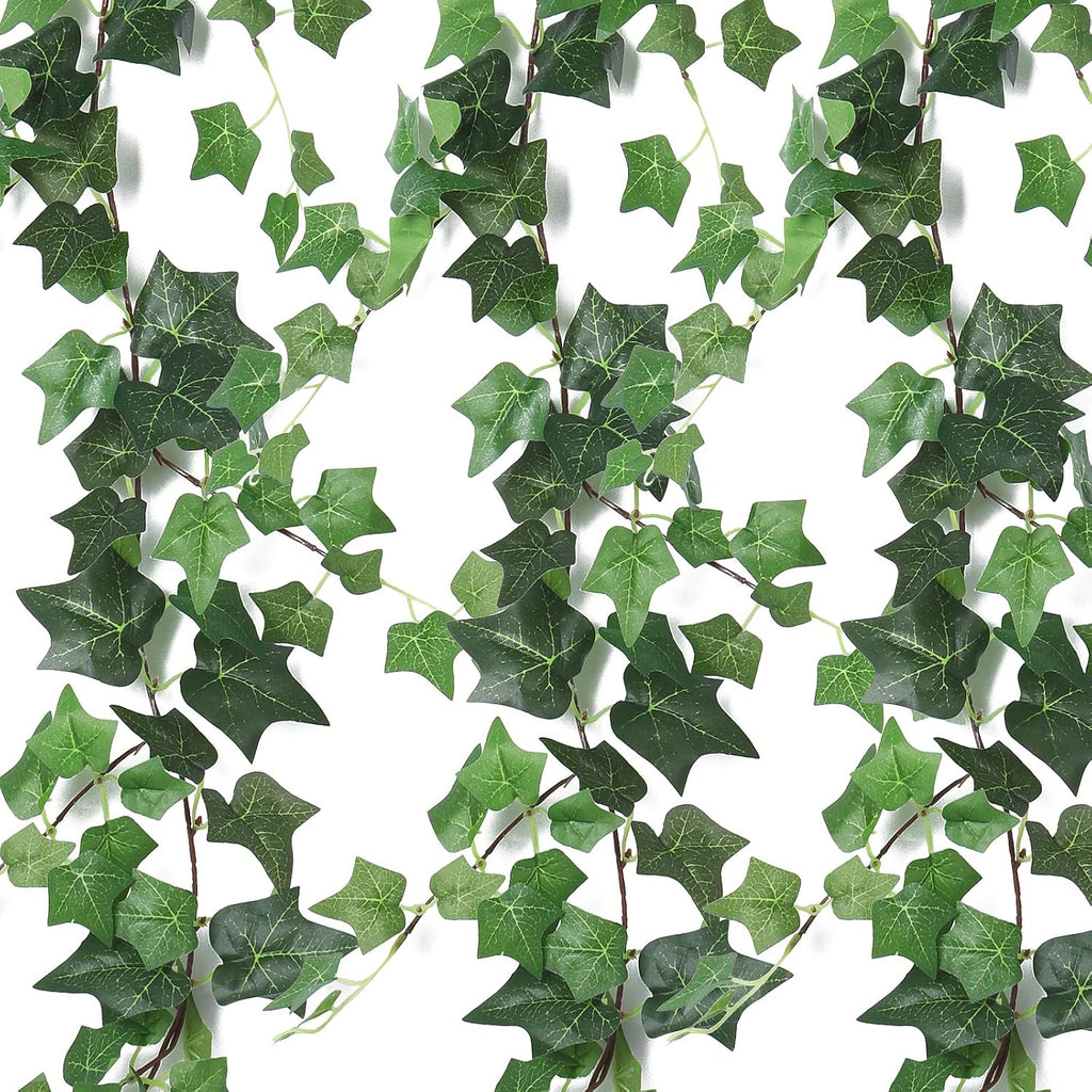 recutms 6strand artificial ivy greenery garland silk fake, main product view