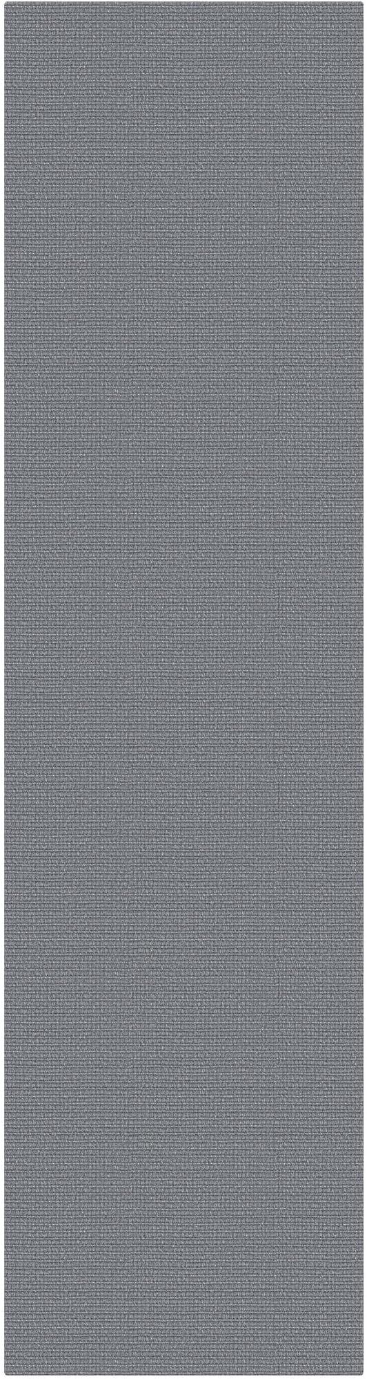 KOZYFLY Washable Runner Rug 3x12 ft Hallway Kitchen Runner Rugs with Rubber Backing Bobo Non Slip Entryway Runner Indoor, Long Carpet Runners for Hall Kitchen Entryway, Grey