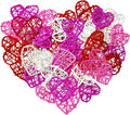 36pcs Valentine's Day Rattan Balls Heart Balls Decoration for Home Decoration Valentine's Day