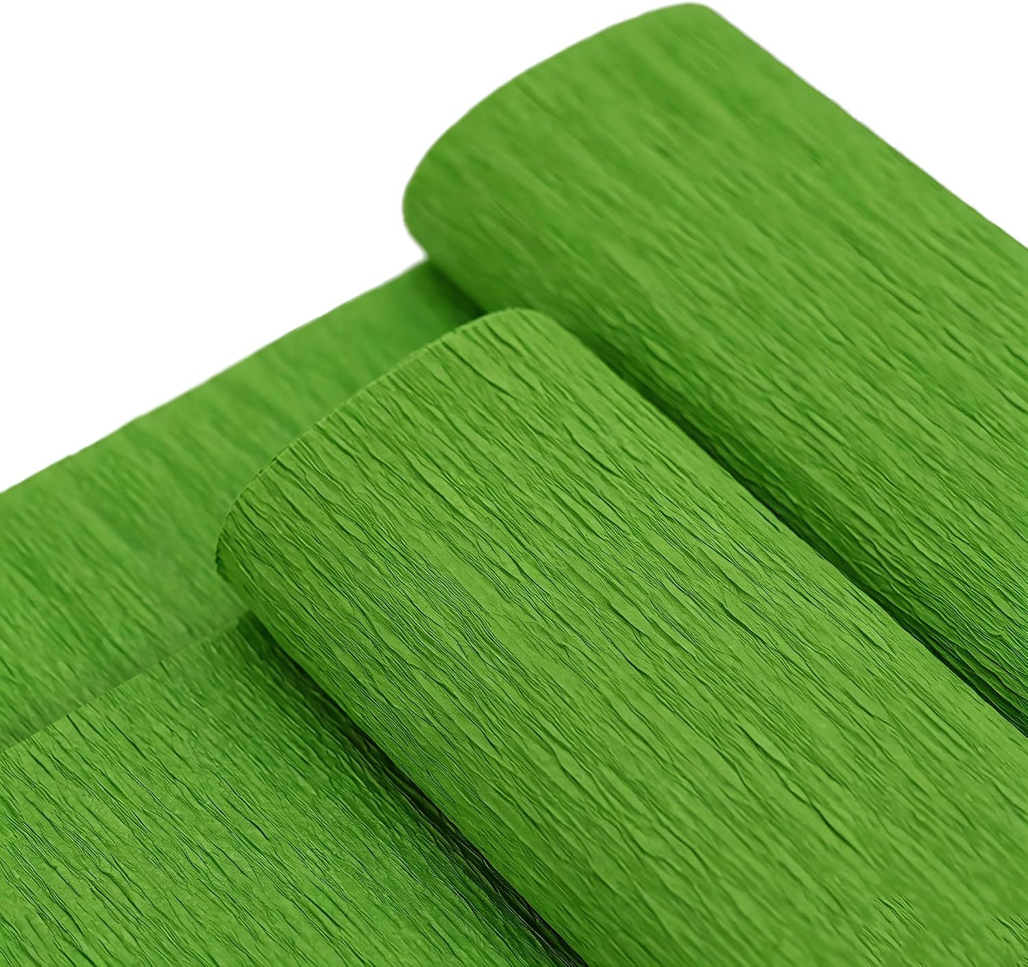 TyanZzao Crepe Paper Roll, Green, 2Rolls, 9.8 Inch Wide, 7.8ft Long
