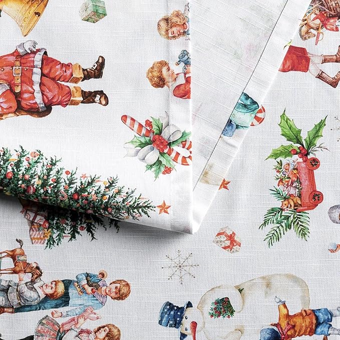 Maison d' Hermine Table Runner 100% Cotton Double Layer Table Runners 72 inches Long for Thanksgiving Christmas Decorations Home Kitchen Dining Party Wedding (Chromo, 14.5" x 72")
