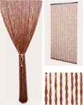 52 strands handmade natural beaded curtain for doorways, main product view