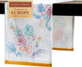 Maison d' Hermine Table Runner 100% Cotton Single Layer Table Runners 72 inches Long Decorative for Home Kitchen Dining Party Wedding Bridal Shower Spring Summer (Paradise Island, 14.50" x 72")