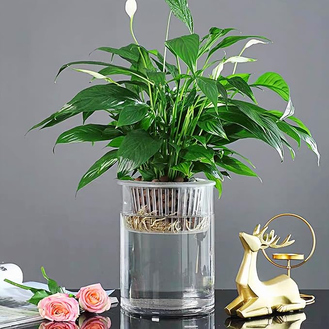 3 Acrylic Cylinder Clear Vase, Extra Large Unbreakable Plastic Flower Vases for Home Decor Centerpieces Hydroponic Plant Flower Shop Decorative (D 9.8" -D7.9 -D D6)