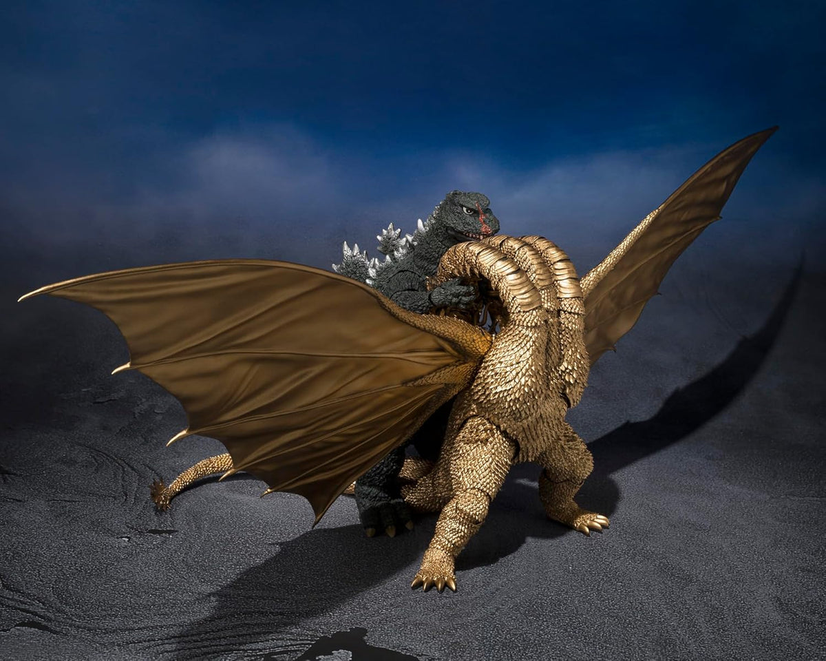 TAMASHII NATIONS - Godzilla - King Ghidorah [1972] S.H.MonsterArts Action Figure