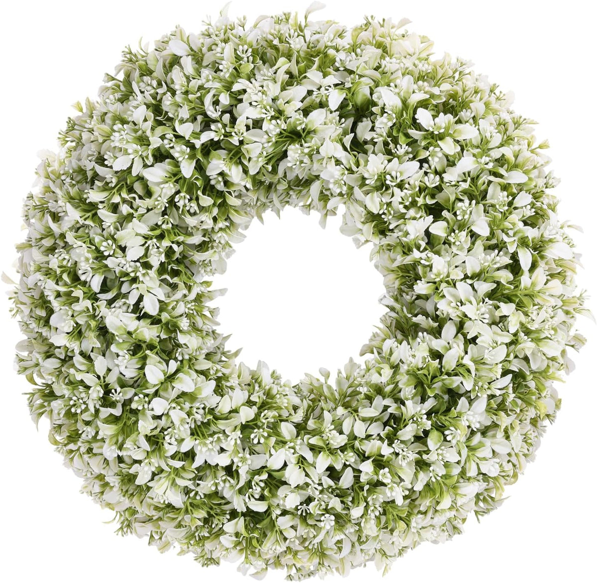 u'artlines 20 inch boxwood wreaths for front door, main product view