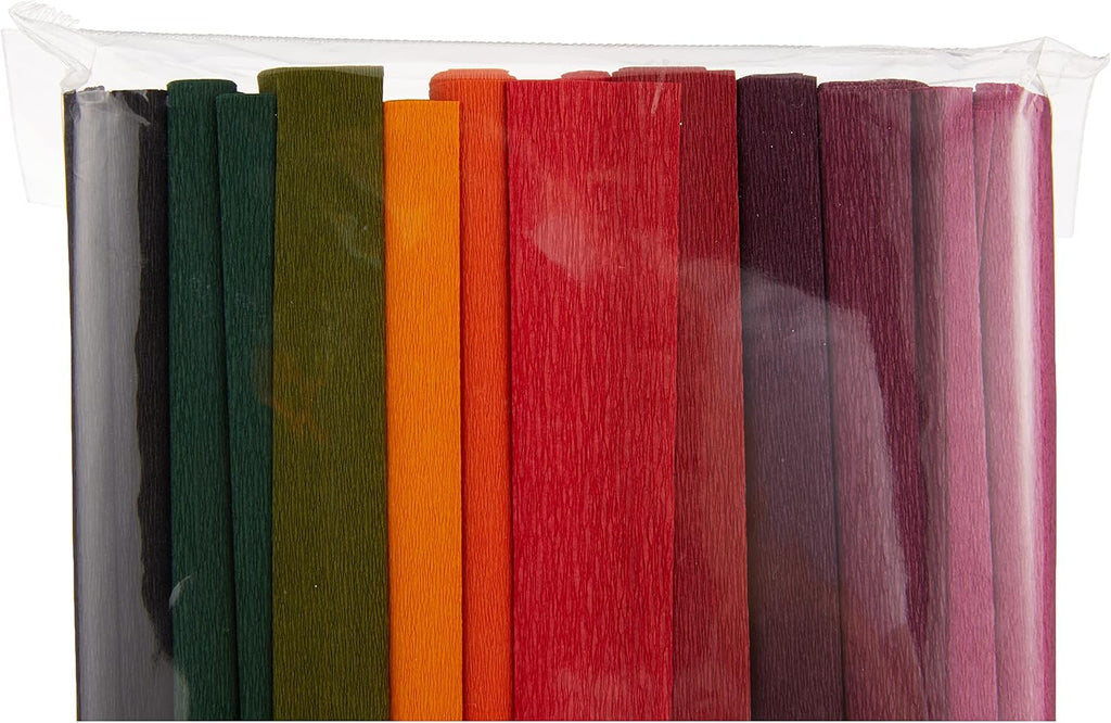 Creativity Street Lia Griffith PLG11027 Extra Fine Crepe Paper, 53.3 Total Square Feet, Enchanted Garden,10 Count, 53 Sq Ft