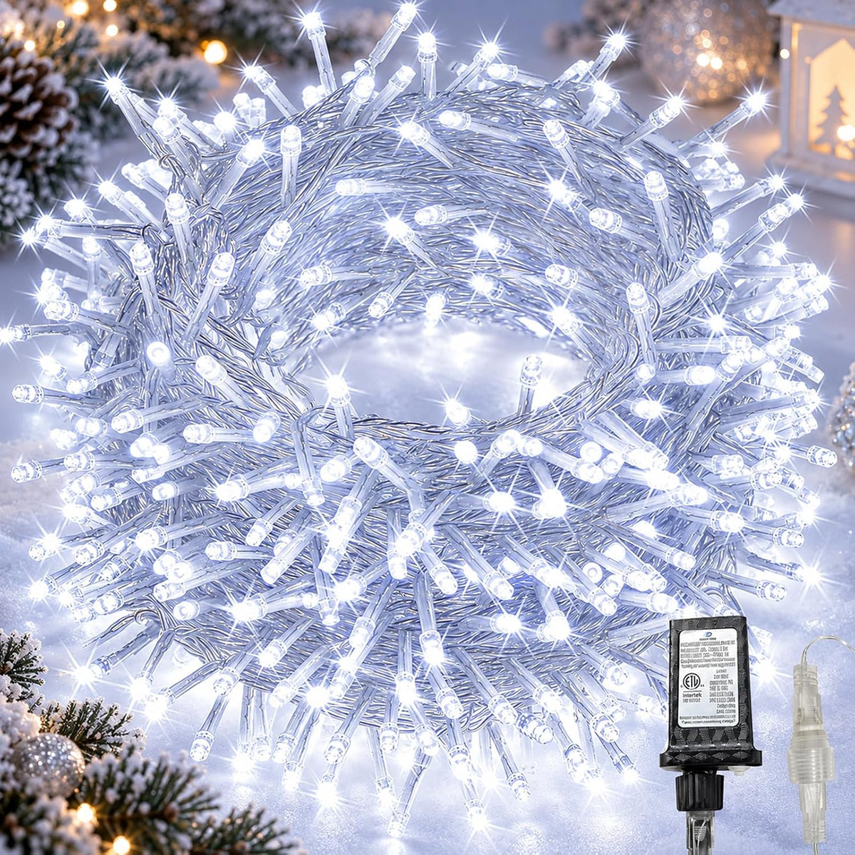 kaq connectable 800led 288ft string lights, christmas lights, main product view