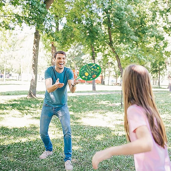 4 Styles St. Patrick's Day Round Foldable Hand Fan Foldable Fan Handheld Compact Cooling Fans,Round Folding Fan for Outdoor Games,Holiday Decoration,Festival,Party Favors,Travel,Events