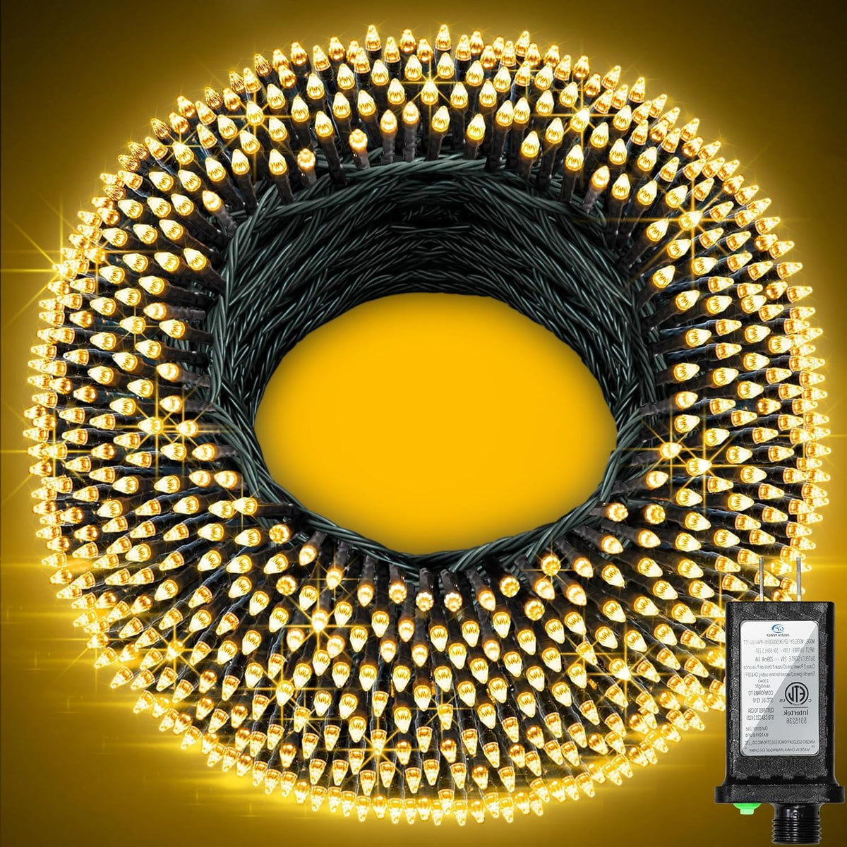 750 led 240ft christmas string lights outdoor, 12, main product view