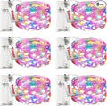 btfarm 6 Pack Fairy Lights Battery Operated with Timer, 10FT 30LED Twinkle Lights Waterproof, Copper Wire Christmas String Lights Battery Powered for Indoor Outdoor Wedding Party Holiday Decorations