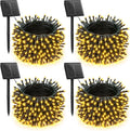 brightown 4 pack solar string lights for outside, main product view