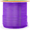 Mandala Crafts 22 Gauge Anodized Aluminum Craft Wire for Jewelry Making - 100 FT Colored Flexible Purple Wire - Bendable for Bonsai Armature Crafting Sculpting