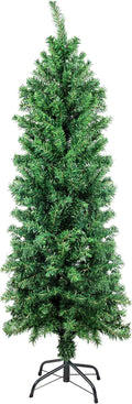 suunyglade 4ft green artificial christmas tree, premium hinged, main product view