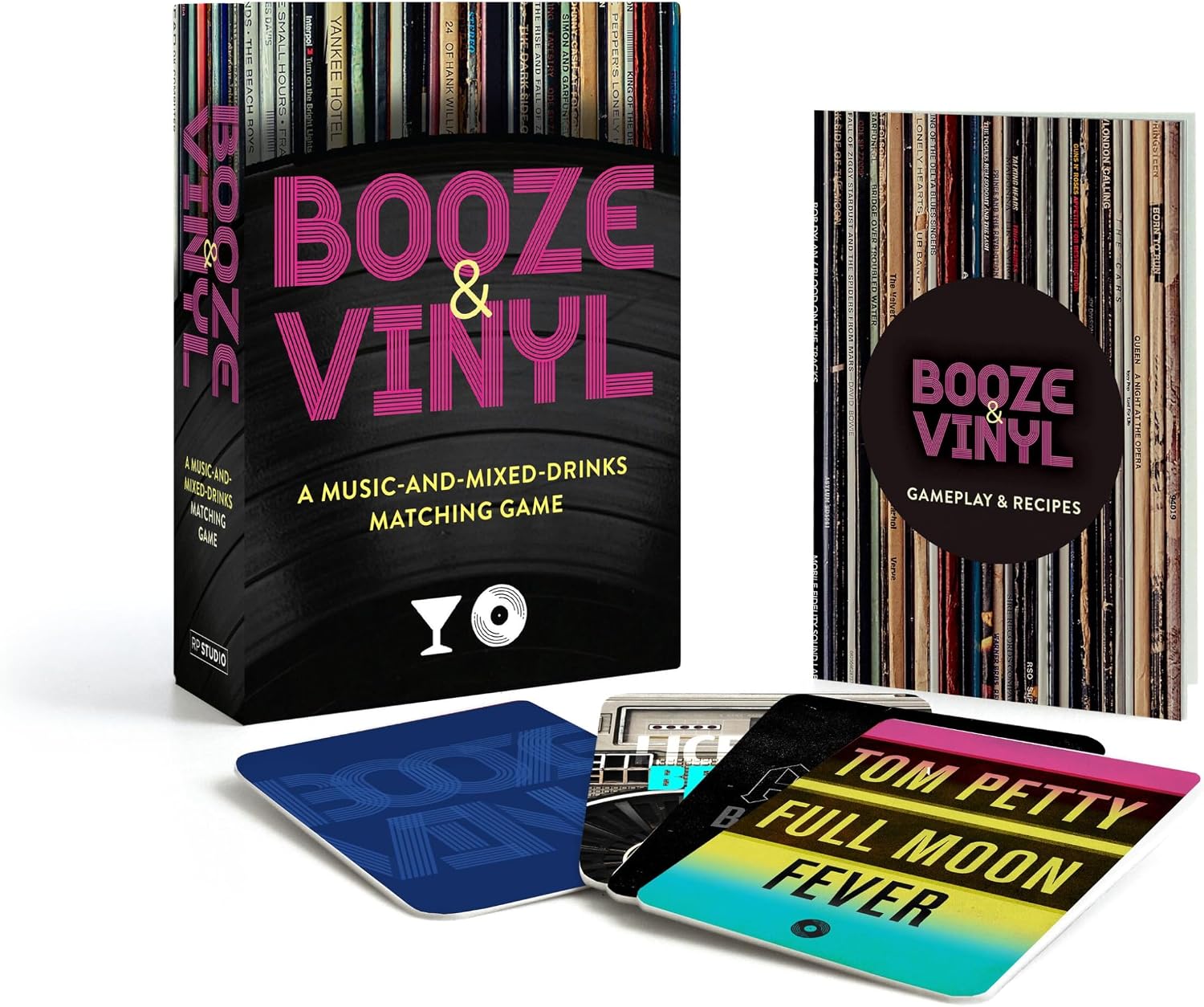 RP Studio Booze & Vinyl: A Music-and-Mixed-Drinks Matching Game