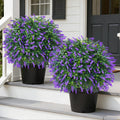 grooy artificial set of 2 uv resistant boxwood, main product view