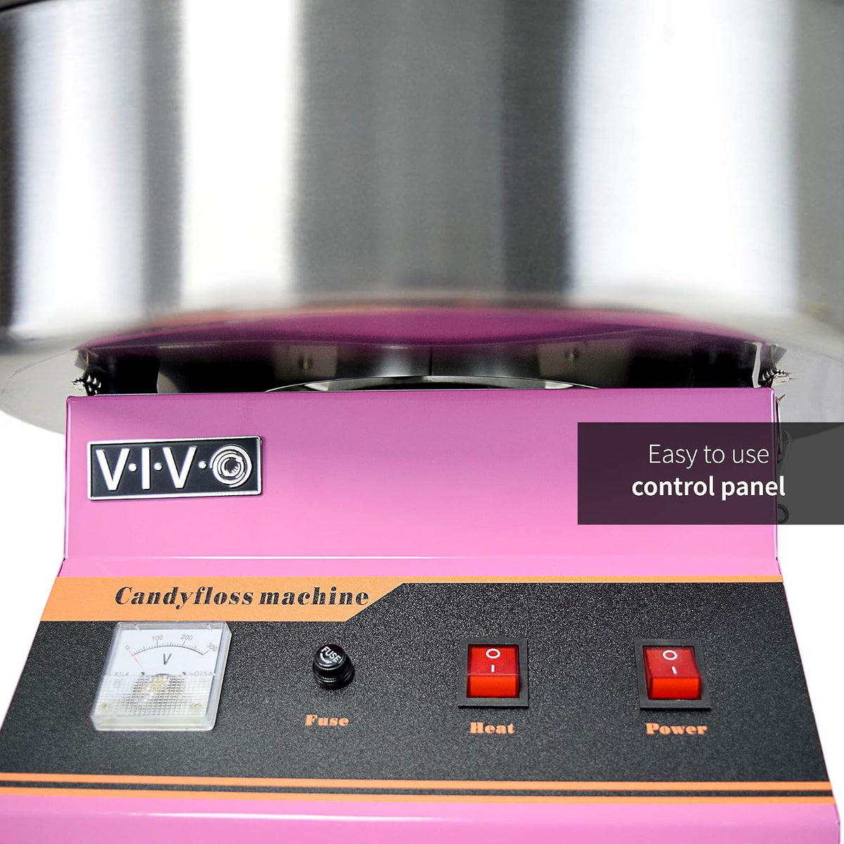 VIVO 1030W Electric Cotton Candy Maker, Easy Home Use