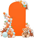Wedding Arch Cover 6FT Arch Backdrop Cover Spandex Fitted Arch Cover for Round Top Chiara Backdrop Stand Covers for Wedding Birthday Party Baby Shower Banquet Ceremony Decoration