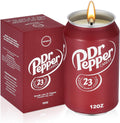 Doctor Pepper Candle - Smells Like the Real Soda - Cute Candles for Cool Gifts - Funny Candles for Any Occasion - Cute Things for Aesthetic Room Decor - Cool Candle for Cool Things