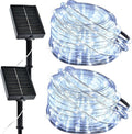 solar rope lights outdoor, 2 packs total 144ft, main product view
