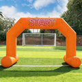 20ft start finish line inflatable arch orange with, main product view
