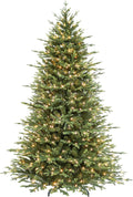 hykolity 7.5 ft prelit christmas tree with realistic, main product view