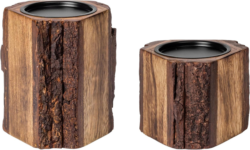 Aurora Candle Holder Set of 2